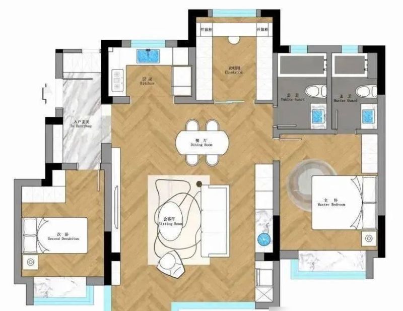她120㎡奶油风的家火了，全屋装得实用又大气，满满高级感藏不住 - 家居知识