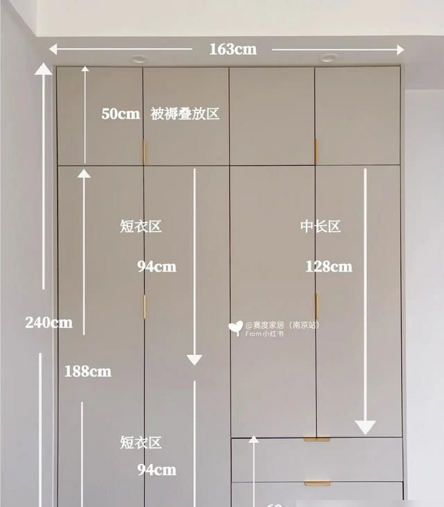 定制衣柜全攻略，结构合理空间不浪费，老婆衣服再多照样整齐收纳 - 家居知识
