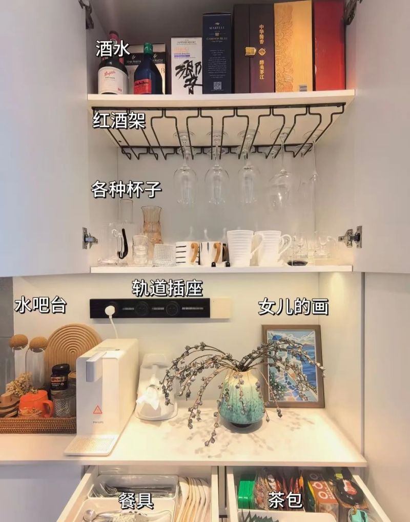 新房装修全屋定制餐边柜设计指南，数据参数以及6个避坑细节 - 家居知识