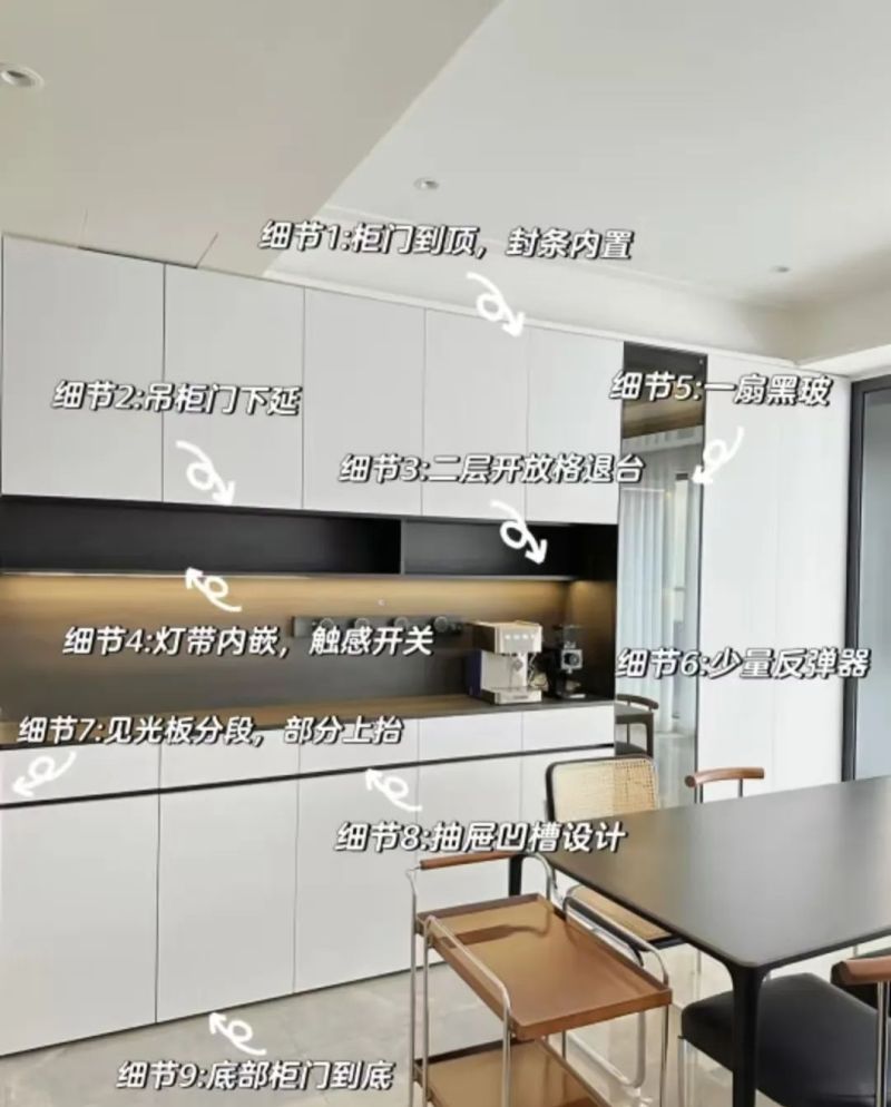 新房装修全屋定制餐边柜设计指南，数据参数以及6个避坑细节 - 家居知识