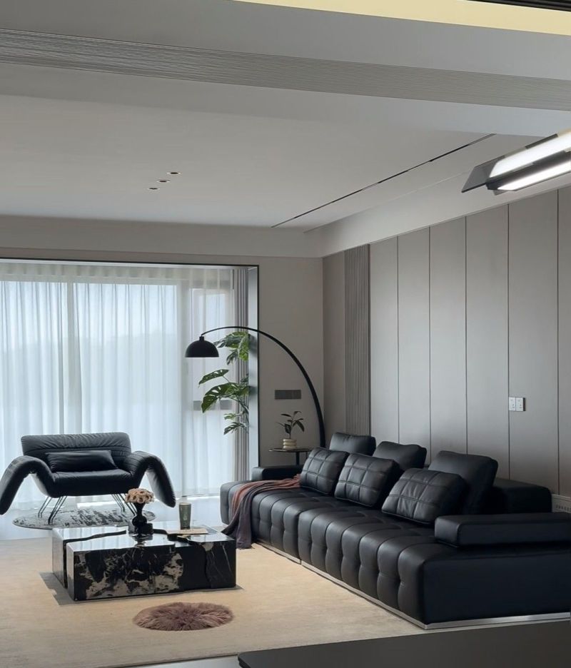 湖南一女生，不听劝阻一意孤行，装现代极简风，最后效果好极了！ - 家居知识