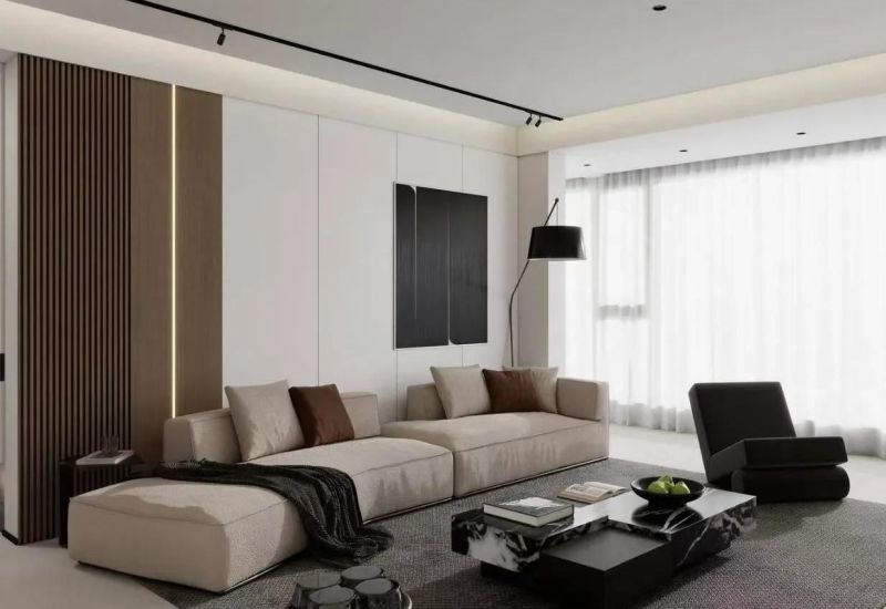 高级感爆棚！现代简约风家居设计，看完想重装系列 - 家居知识