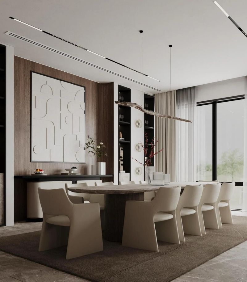 高级感与现代简约风家装,打造焊在房子里的松弛感 高级感!现代简约风家装,把“松弛感”焊在房子里 - 家居知识