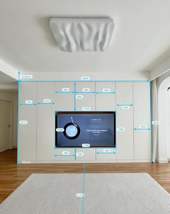 河南发现一户人家，光一个客厅那么高级，把电视柜做的堪比教科书 - 家居知识