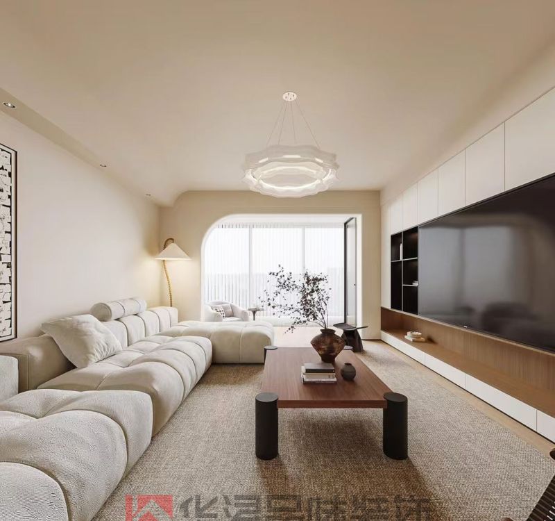漳州装修｜建发缦云125㎡ 极简原木奶油风，目光所及皆是温柔 - 家居知识