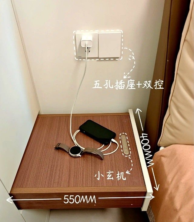 “床头柜”已逐渐退出中国家庭！看看年轻人的做法，高级又实用！ - 家居知识