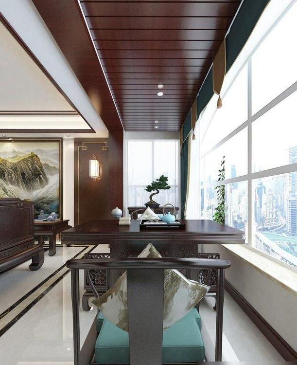 很佩服这对张家口夫妻，房子装新中式风，耐看有品位，高级还大气 - 家居知识