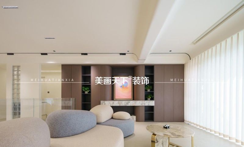306㎡实景呈现 | 现代奶油风中的轻盈美学 - 家居知识