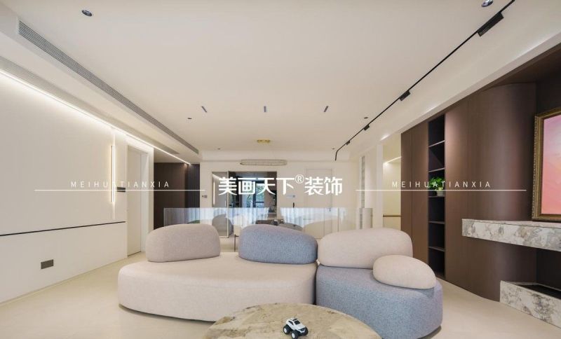 306㎡实景呈现 | 现代奶油风中的轻盈美学 - 家居知识