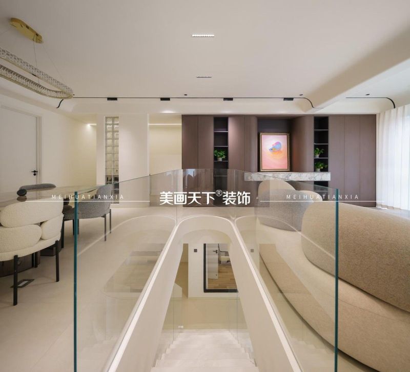 306㎡实景呈现 | 现代奶油风中的轻盈美学 - 家居知识
