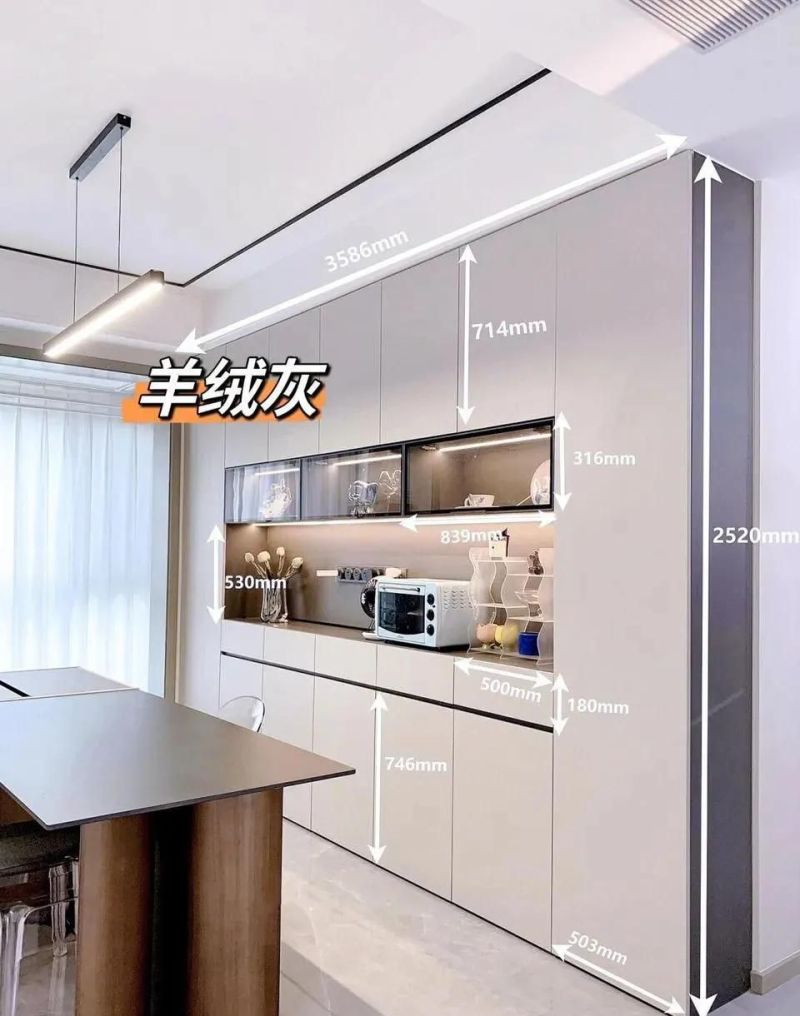吐血整理！2025爆改餐边柜的25款神仙配色，附尺寸参考 - 家居知识