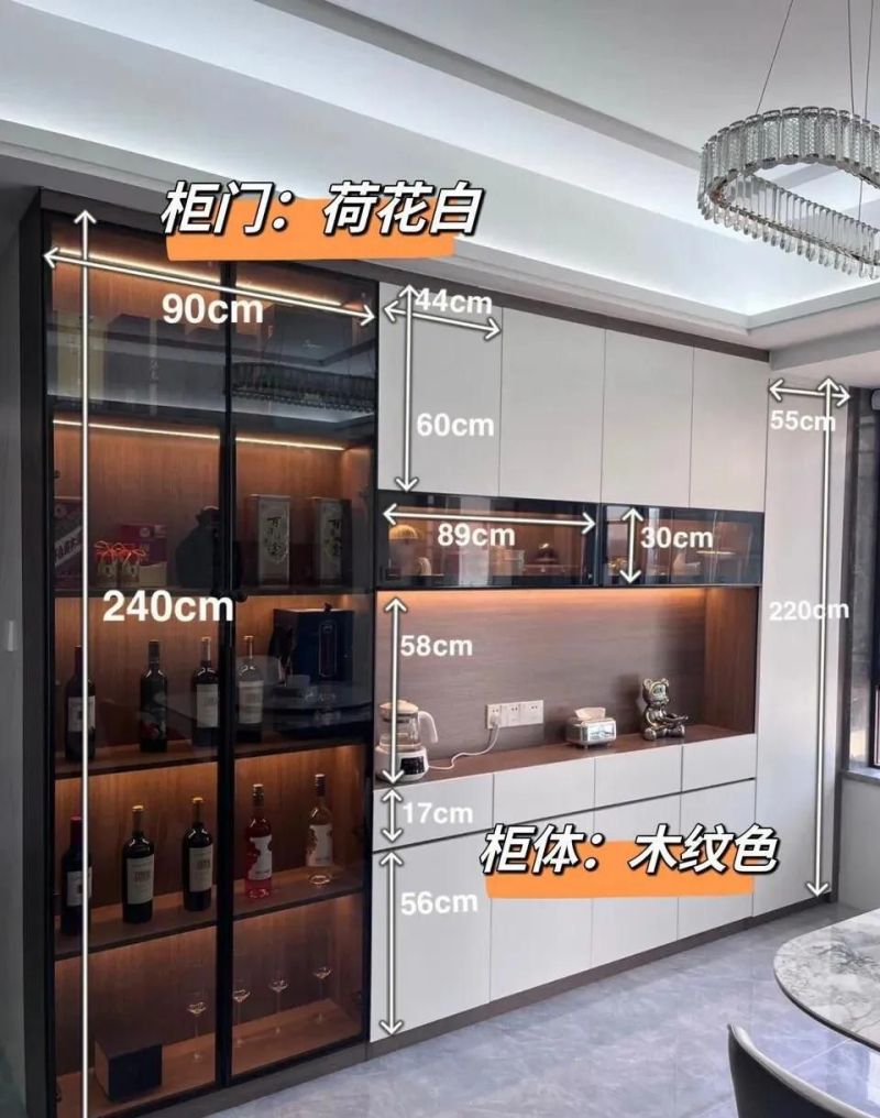 吐血整理！2025爆改餐边柜的25款神仙配色，附尺寸参考 - 家居知识