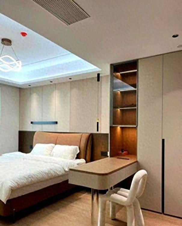 23款高颜值主卧隔断衣柜设计，犟种设计师的干货分享！