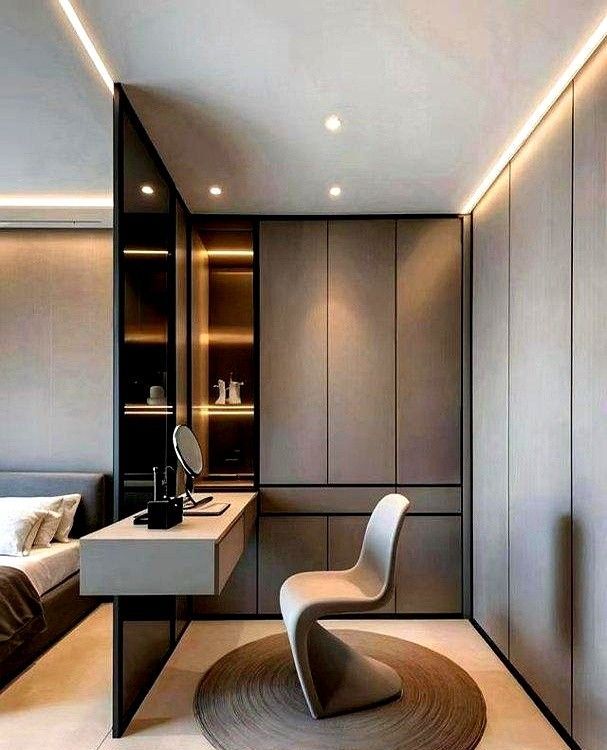 23款高颜值主卧隔断衣柜设计,犟种设计师的干货分享! 犟种设计师,23款主卧隔断衣柜高颜值设计系列~干货满满! - 家居知识