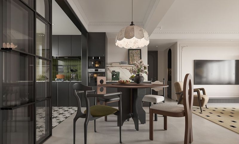 120㎡法式风，把浪漫与复古刻进家居空间，每1㎡都是电影质感 - 家居知识