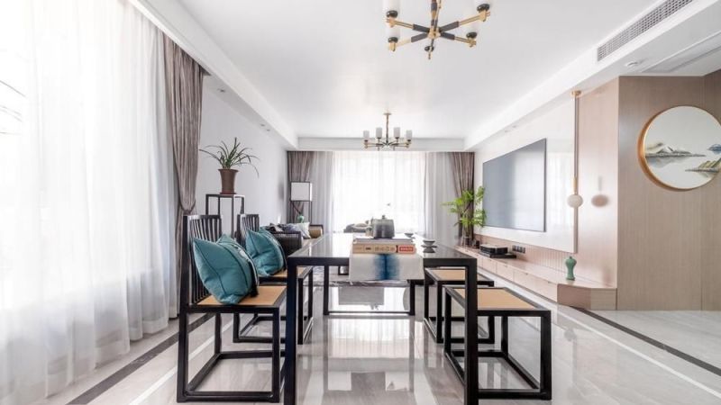 新中式与轻奢的完美融合,精致大气的家居一步一景 看完她家,才知新中式与轻奢相结合,室内如此精致大气,一步一景 - 家居知识