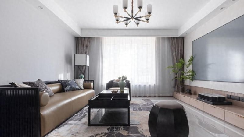 新中式与轻奢的完美融合，精致大气的家居一步一景