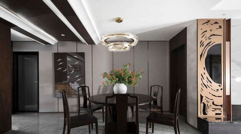 看完她家，我承认“输了”，新中式与轻奢相结合，沉稳大气又时尚 - 家居知识