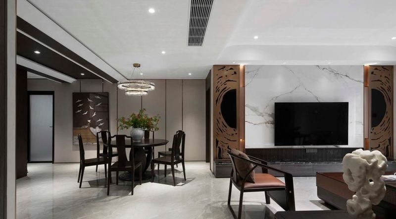 看完她家，我承认“输了”，新中式与轻奢相结合，沉稳大气又时尚 - 家居知识