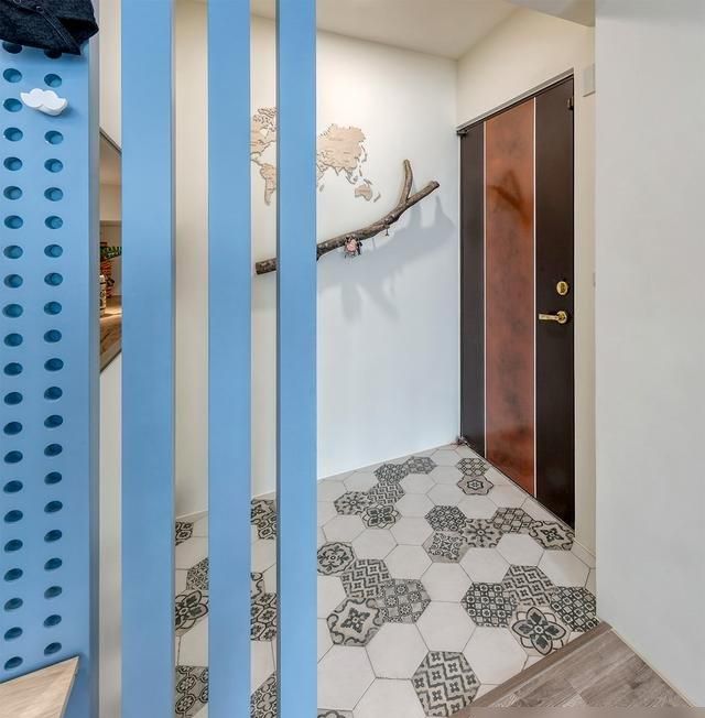 73㎡北欧混搭风三口之家,入户清爽透亮惹人爱 三口之家的73㎡,全屋坚持北欧混搭风,入户那叫一个清爽透亮 - 家居知识