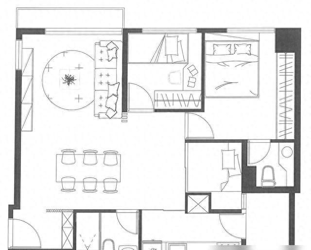 73㎡北欧混搭风三口之家，入户清爽透亮惹人爱