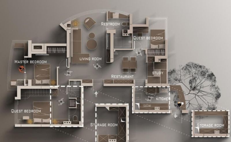 120㎡日式原木宅,慢生活藏在每一缕木香中 杭州120㎡日式宅:把慢生活,藏进每一寸原木香气里 - 家居知识