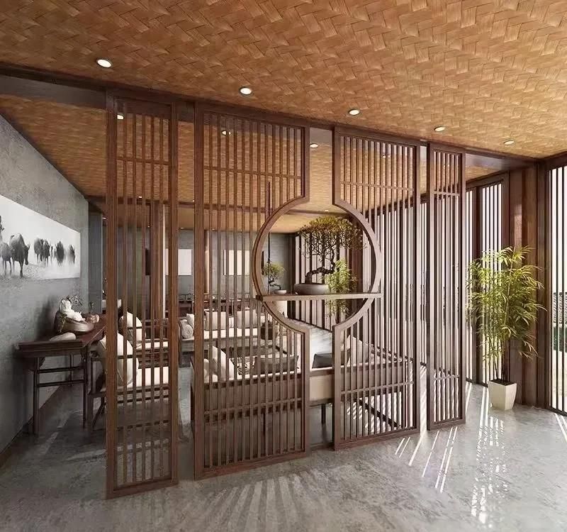 不锈钢艺术：屏风隔断与酒柜的现代家居革命" - 家居知识