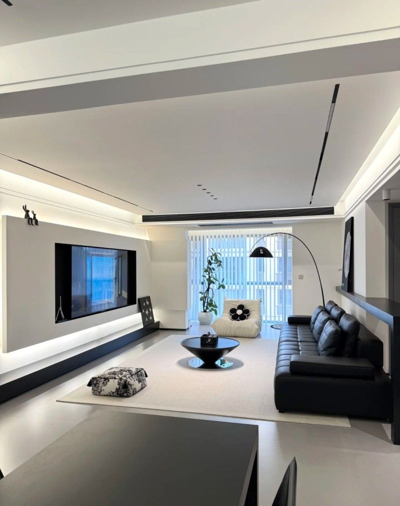 普通人140㎡花15w也能装出极简风的高级感～清清爽爽怎么看都不腻 - 家居知识