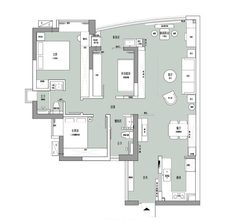 105㎡混搭风，有充满故事的小角落，归属感max的家！ - 家居知识