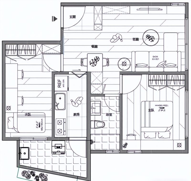 不花哨不华丽，59㎡小户型也能有日系文艺小清新！快来看看怎么做 - 家居知识