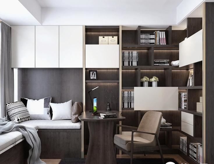 定制整体书柜必知的5大设计要点与实用知识