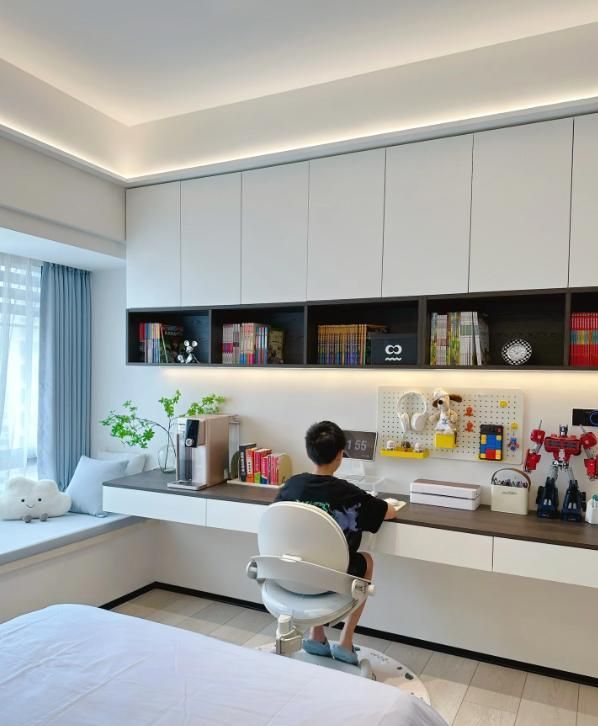 书桌+书柜，定制书房的标配 - 家居知识