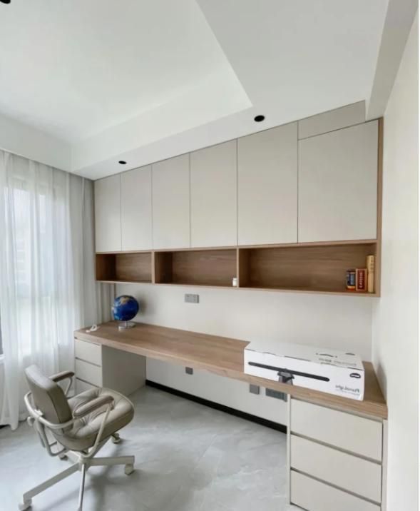 书桌+书柜，定制书房的标配 - 家居知识