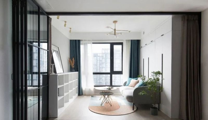 做满墙书柜怕压抑，矮书柜颜值收纳都有了 - 家居知识