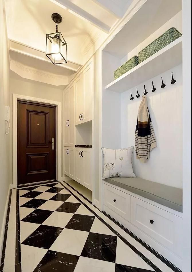 玄关鞋柜4种实用设计方案,照着装不出错 玄关鞋柜怎么设计?给你4种设计方案,照着装准没错 - 家居知识