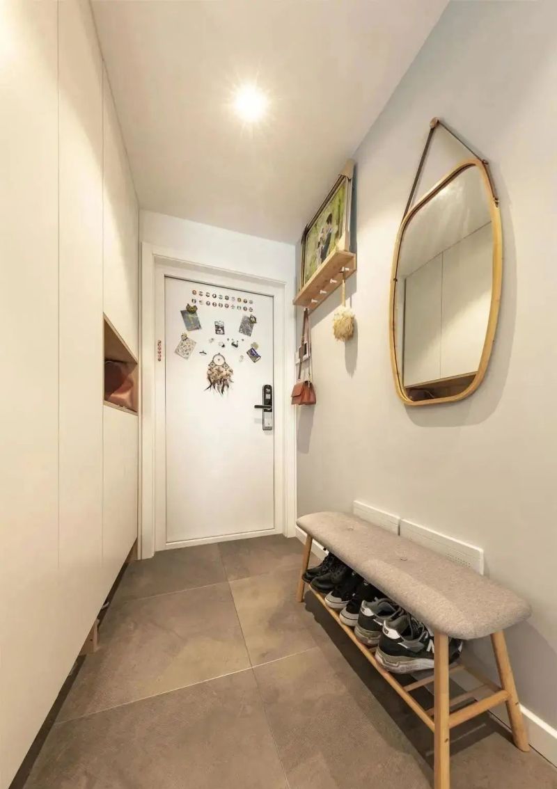 55㎡神仙小户型，衣帽间+三分离我都有，这7W花的太值了！ - 家居知识