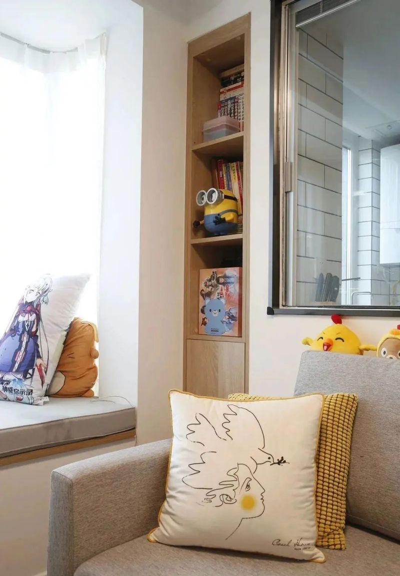 55㎡神仙小户型，衣帽间+三分离我都有，这7W花的太值了！ - 家居知识