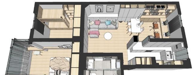 85㎡老房惊艳变身,简约大气改造实录 一次成功的改造,85㎡老房焕然一新,简约漂亮又大气 - 家居知识