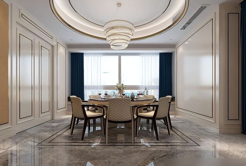 新加坡华人360㎡轻奢平层,大气装修尽显奢华格调 新加坡华人买360㎡平层,装修轻奢风,不仅大气,全屋还尽显奢华 - 家居知识