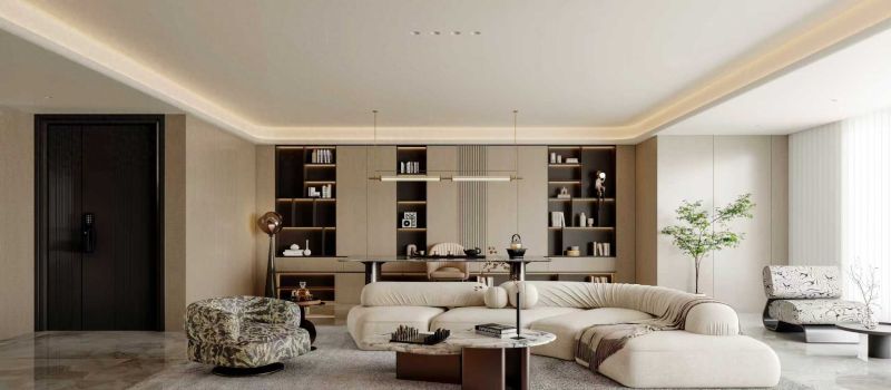 194㎡现代轻奢宅邸，滇海壹号诠释理想家居