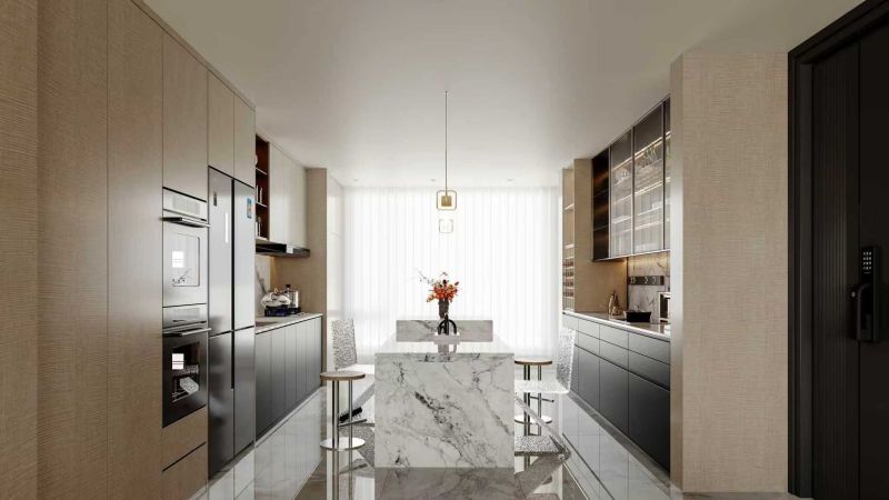 194㎡现代轻奢宅邸,滇海壹号诠释理想家居 滇海壹号194㎡现代风装修,轻奢宅邸,是你理想的家吗? - 家居知识