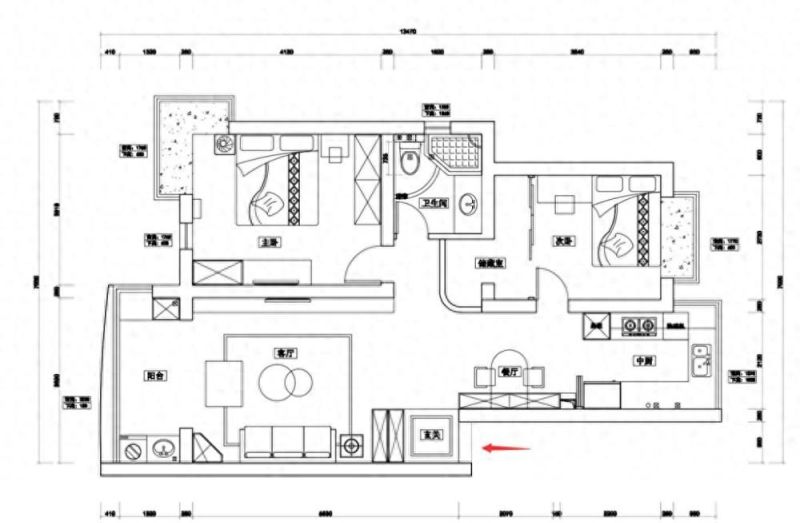 拒绝千篇一律奶油风，85㎡极简小家藏着不慌的安全感 - 家居知识