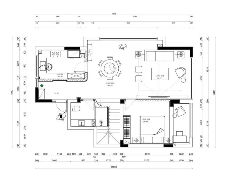 168㎡意式轻奢：用光影雕刻空间的维度 - 家居知识