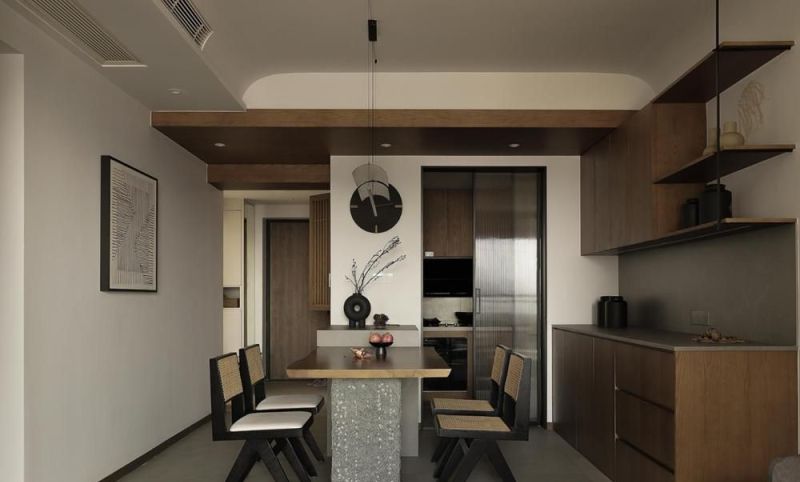 30岁夫妻提前装养老房，105㎡侘寂风藏着最懂生活的禅意 - 家居知识