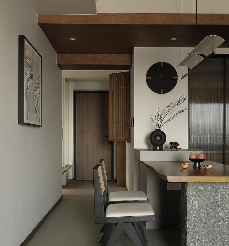 30岁夫妻提前装养老房，105㎡侘寂风藏着最懂生活的禅意 - 家居知识