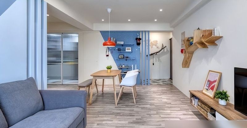 三口之家的73㎡，全屋坚持北欧混搭风，入户那叫一个清爽透亮 - 家居知识