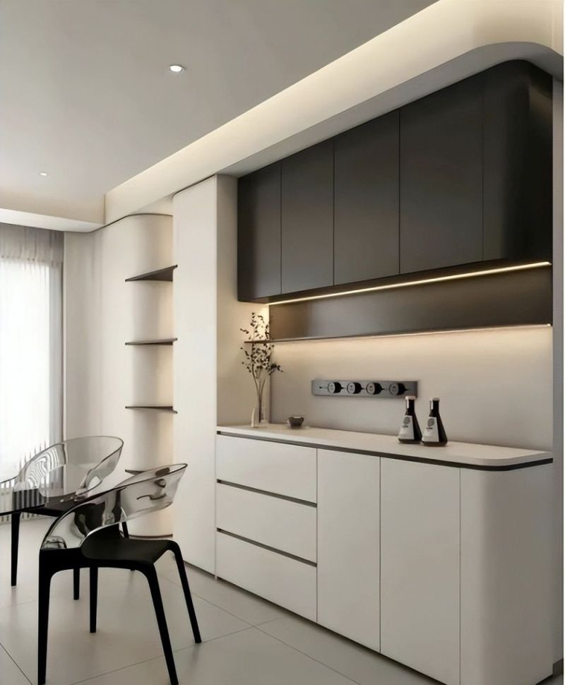 媳妇坚持在餐厅做个餐边柜，邻居羡慕又眼红！ - 家居知识