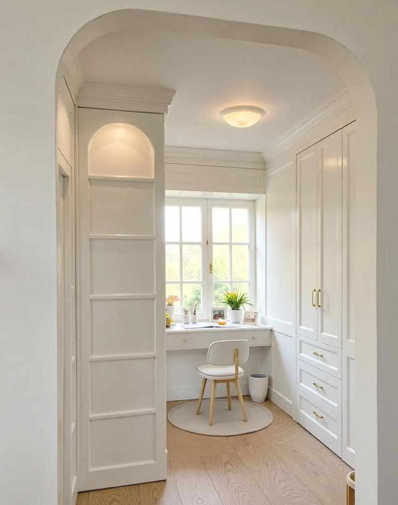 9款奶油法式衣帽间，应该没有公主能拒绝吧，喜欢的收藏点赞吧。 - 家居知识