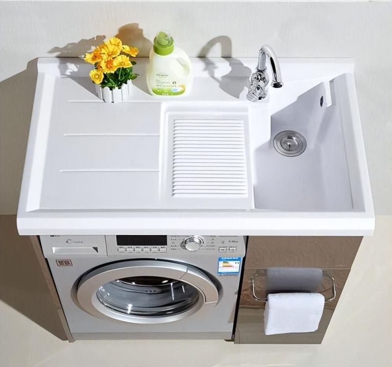 越来越多的人家里都会装个洗衣台，方便平时洗东西，而且还美观 - 家居知识