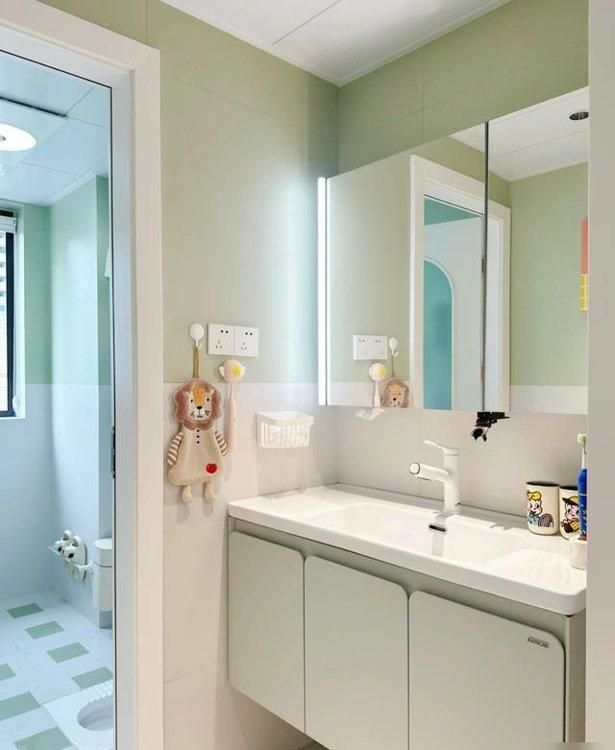 突发奇想！自己设计浴室柜超好用，卫生间变更高级，邻居争着模仿 - 家居知识